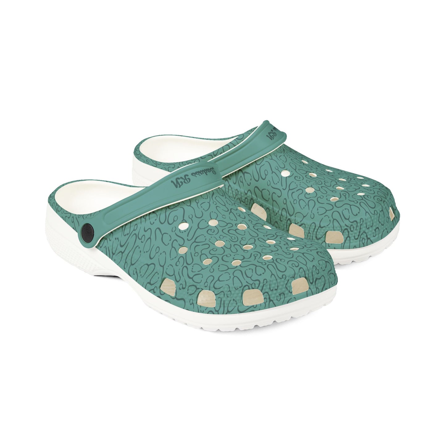 Comfortable EVA Foam Rubber Clogs with Stethoscope Design